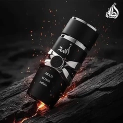 Asad Elixir Lançamento 2025 - Perfume Original Lattafa 100ml com Elegância, Poder e Longa Duração