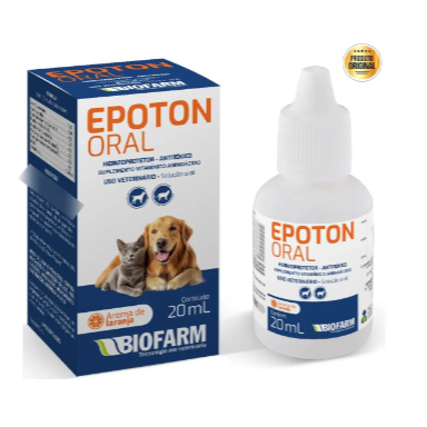 ANTITÓXICO EPOTON ORAL BIOFARM - 20ML