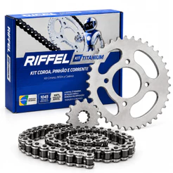 Kit Relação Tração Transmissão NX 400i FALCON 2012 à 2015 Original Riffel