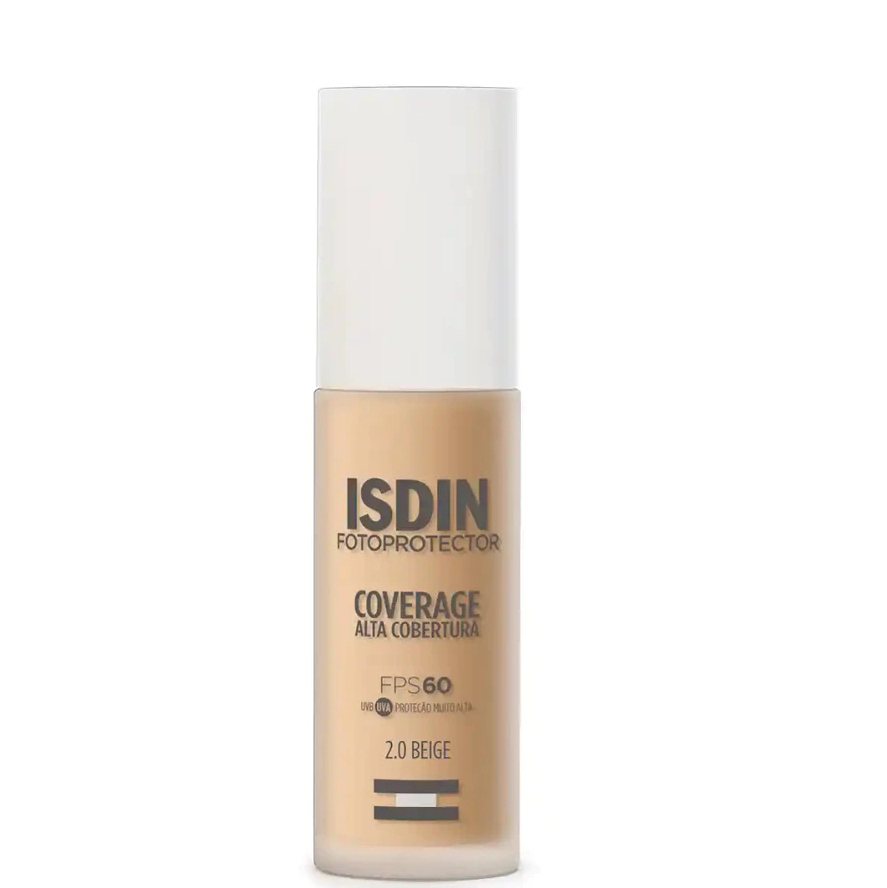 Protetor Solar Isdin Fotoprotector Coverage Fps60 Protetor solar que substitui a base! Alta cobertura + Proteção Muito A