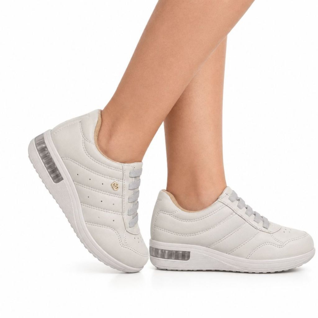 Tênis Modare Lançamento Feminino Sapato Casual Gel Tech Ultra Confort Caminhada Estilo Conforto