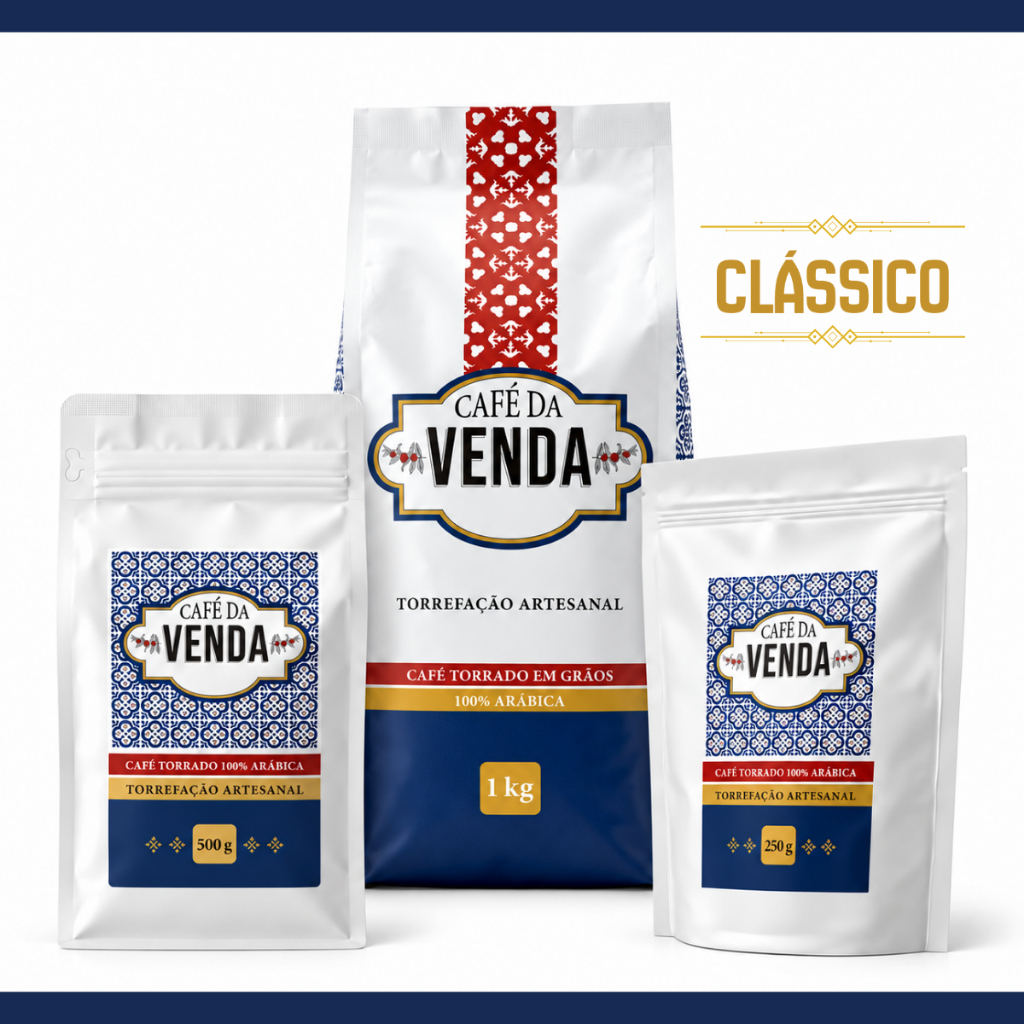 Café da Venda Torrado em Grãos 100% Arábica Alta Mogiana | Espresso e Coado Clássico