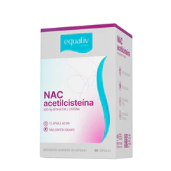 NAC Acetilcisteína 60 Cápsulas Equaliv