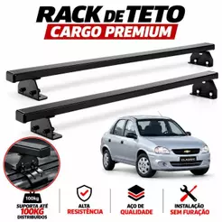Rack Corsa Classic 4 portas 100 kg Estrutura Reforçada Fixado Porta