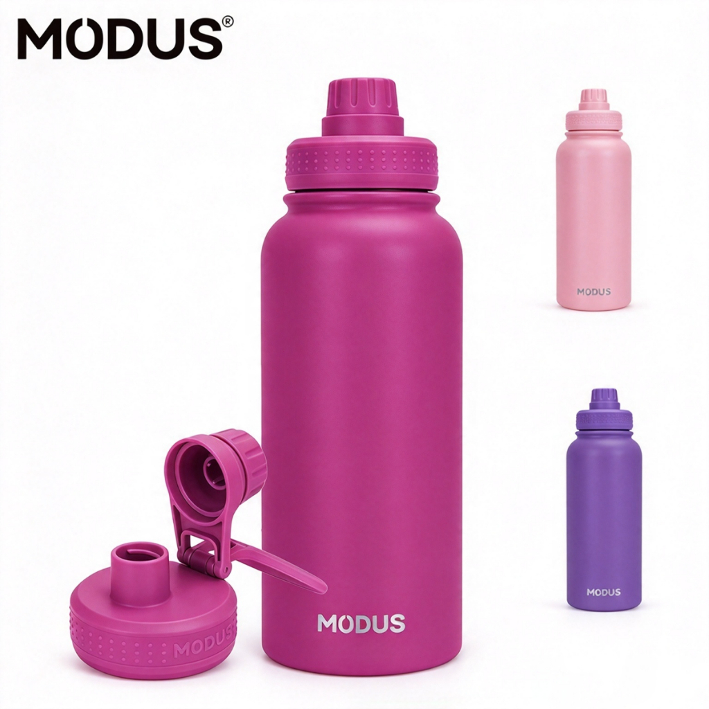 MODUS Garrafa Térmica Esportiva 1L Aço Inox 304 – com Bolsa Tática  Alta Durabilidade para Academia e Camping