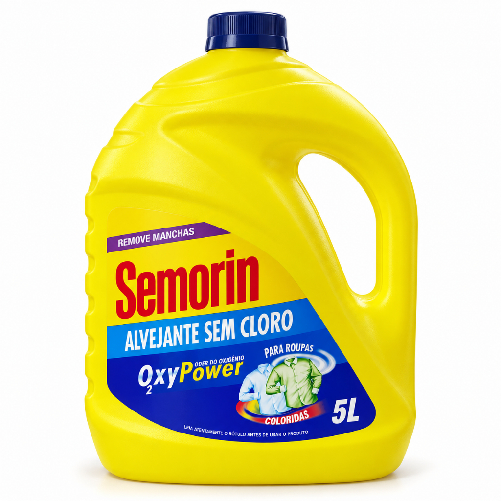 Alvejante sem Cloro Tradicional 5L Semorin