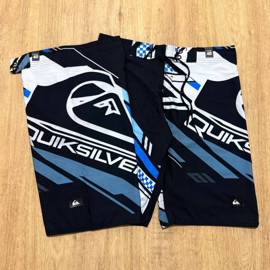Bermuda Quiksilver Elastano Tactel Estampada Mod.52