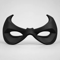 Máscara Red Hood Capuz Vermelho Cosplay Eventos parte preta ou vermelha