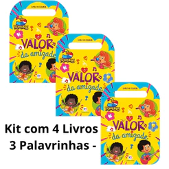 Kit com 4 Livros 3 Palavrinhas - O valor da amizade