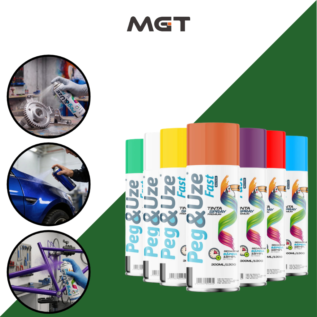 TINTA SPRAY PEG &amp; UZE USO GERAL