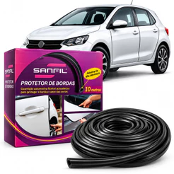 Protetor Borda Portas Carro Universal 10 Metros