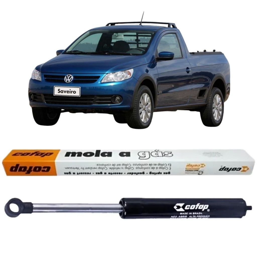 Amortecedor Tampa Traseira Caçamba Volkswagen Saveiro G5 G6 G7 Original Cofap
