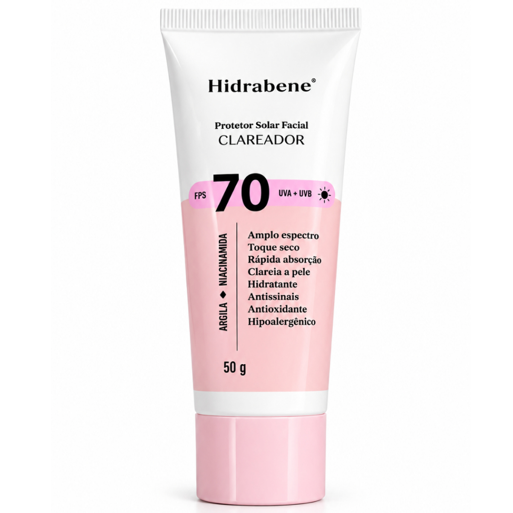 Imagem Protetor Solar Facial Hidrabene FPS 70 Toque Seco - 50g