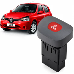 BOTÃO INTERRUPTOR DE PISCA ALERTA RENAULT CLIO 2000/