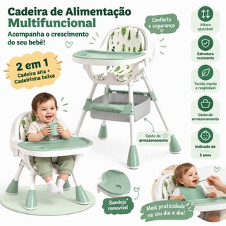 Cadeira de refeição para bebé jantar cadeira de bebé multifunções assento portátil para casa