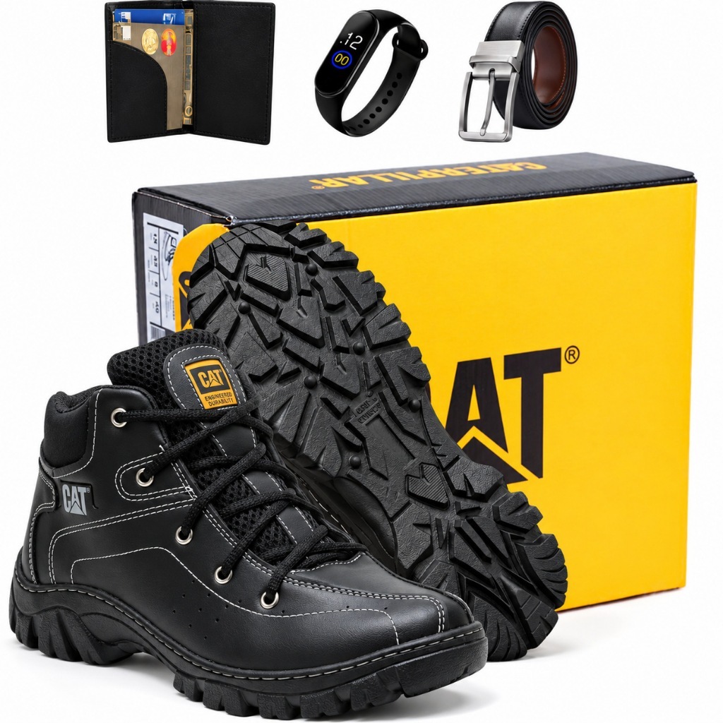 Bota Masculina Caterpillar Reforçada