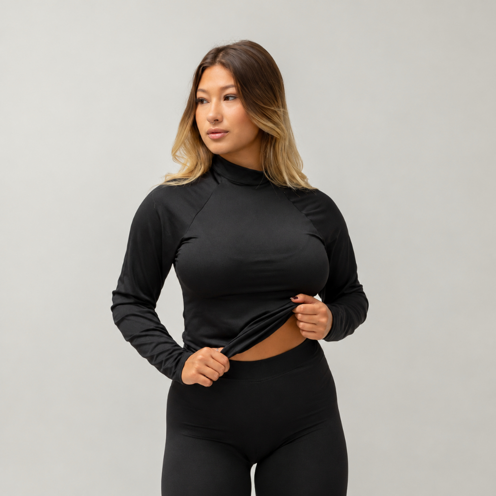 Blusa Uv Camisa Térmica Feminina Esportiva Blusa Compressão Rash Guard