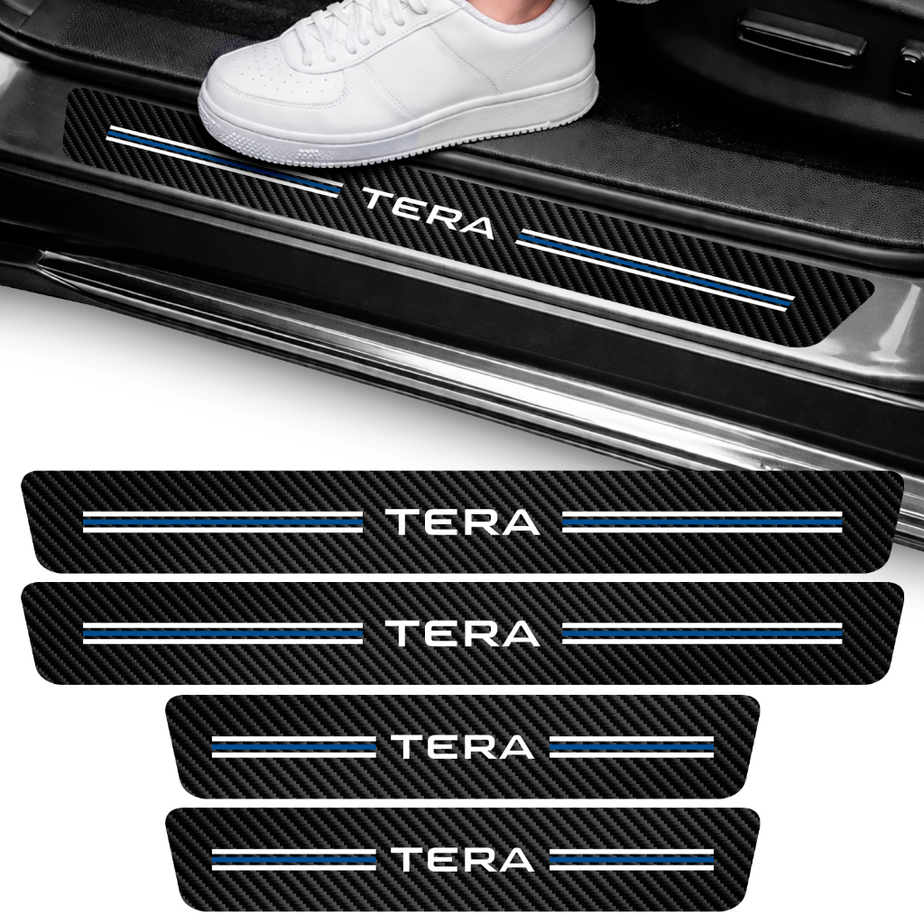 Kit Soleira Tera Vinil Adesivo Proteção Automotiva Porta