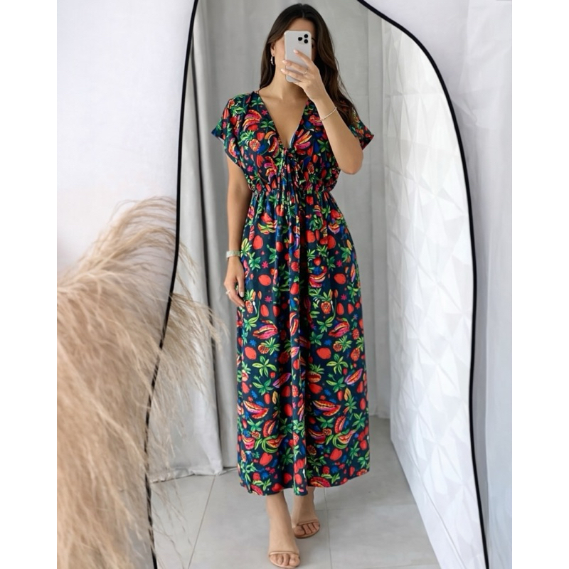 Vestido Midi Feminino Veste 40/42 Vestido feminino Moda Feminina