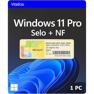 Windows 11 Home/Pro Selo com NF + Office 2024 de Brinde | Envio Rápido | Frete Grátis ! Completo em Oferta na Shopee