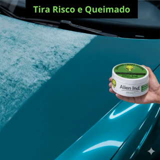Cera Automotiva Tira Risco - Holograma - Esbranquiçado 6 em 1 Carnauba Profissional em Oferta na Shopee