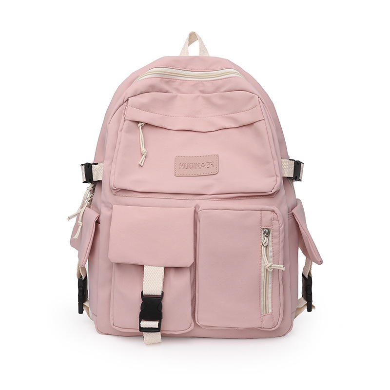 Mochila Feminina Escolar Passeio Coreano Grande Capacidade Para Mulheres Estudantes Nylon impermeável