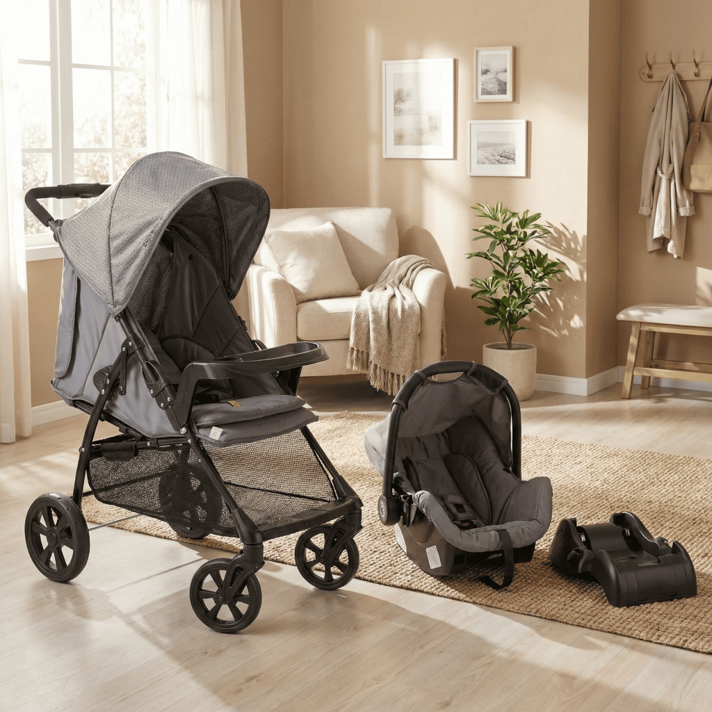 Carrinho de Bebê Galzerano San Remo Passeio Travel System até 15kg