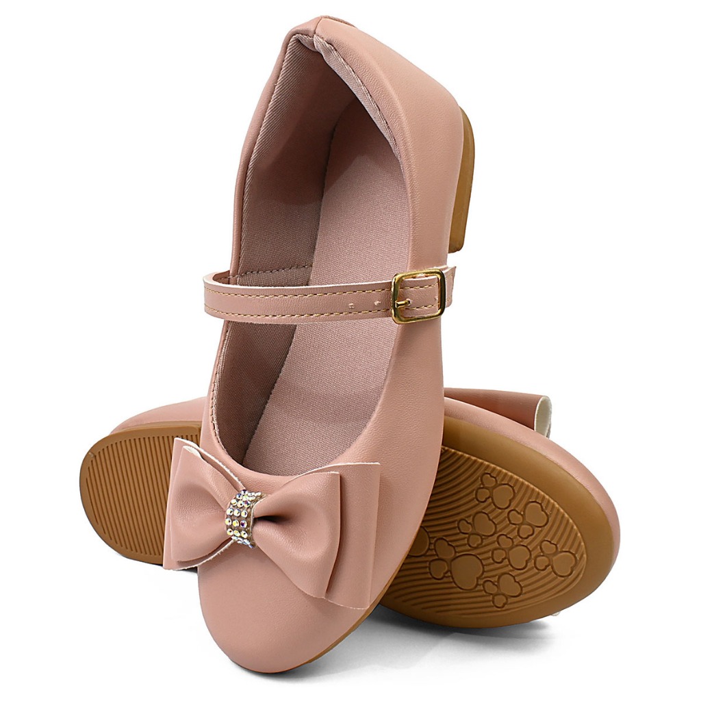 Sapatilha Infantil Feminina De Menina Delicada Lançamento Batizado Femenina