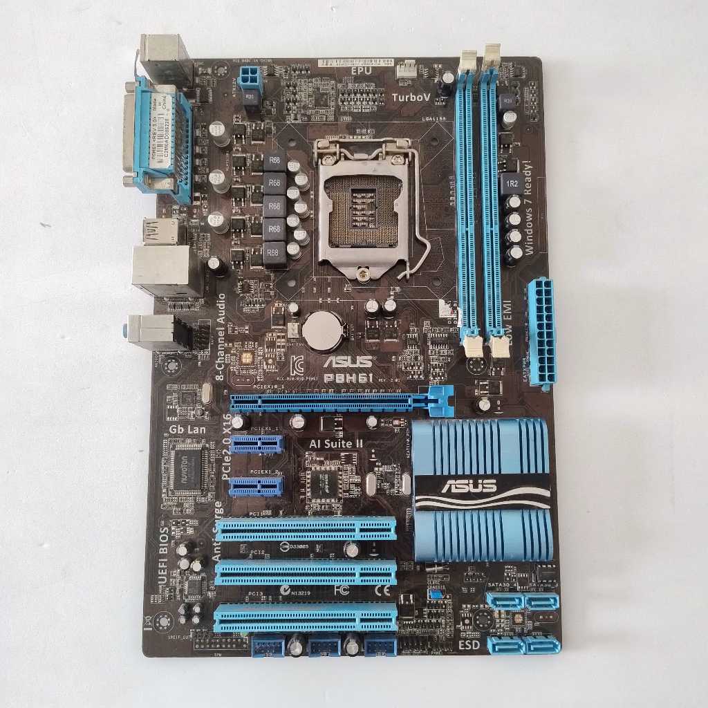 Placa Mãe ASUS P8H61 LGA 1155 DDR 3 Intel 2ª e 3ª geração