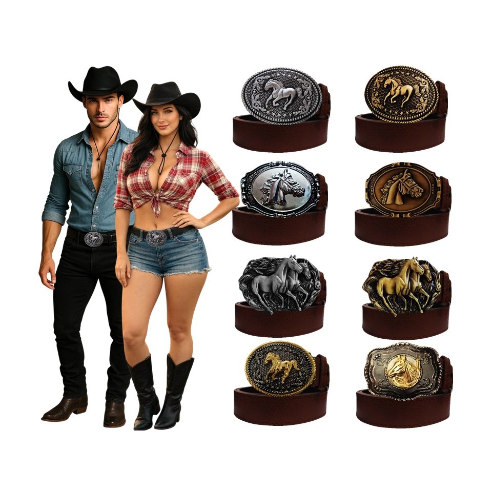 CINTO FIVELA COUNTRY MARROM RODEIO FESTA JUNINA SÃO JOÃO UNISSEX em Oferta na Shopee