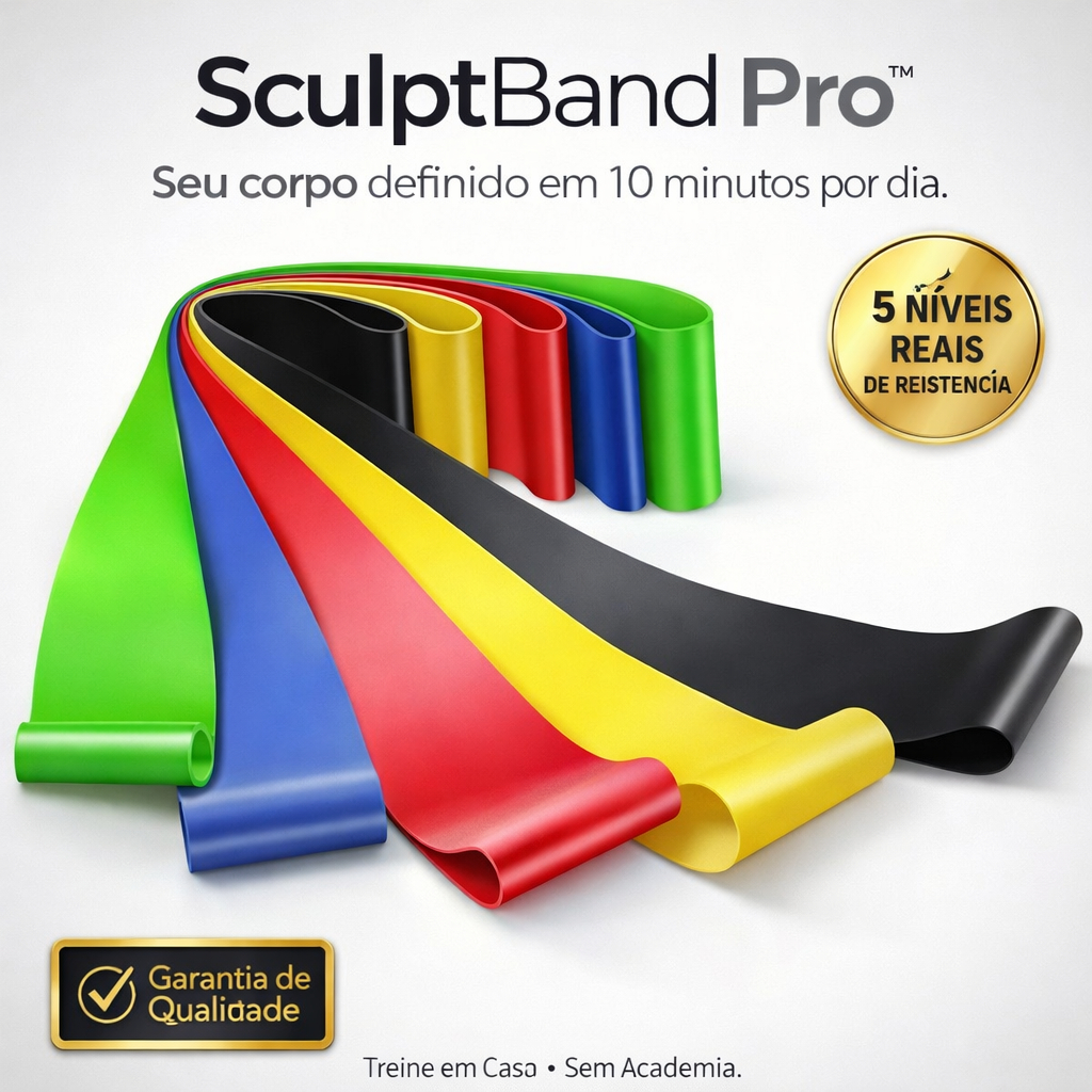 Mini Band Kit 5 Níveis Faixa Elástica de Resistência Fitness Academia Glúteos Pernas Treino em Casa em Oferta na Shopee