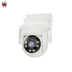 Câmera IP 2MP Wi-Fi PTZ com Visão Noturna e Alarme Integrado