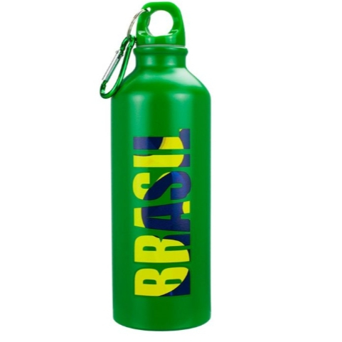Garrafa Alumínio 500ml/ Garrafa de Água/ Brasil/ Presente
