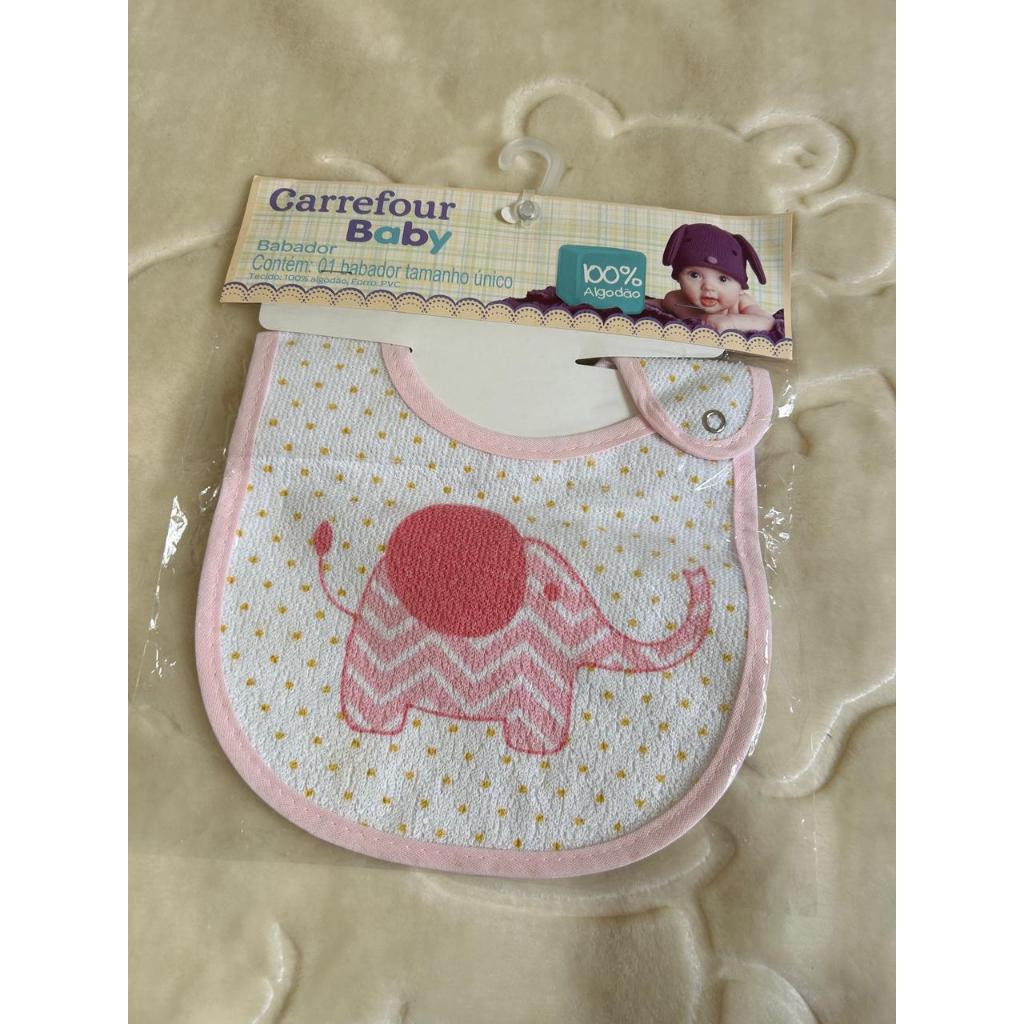 Babador impermeável Carrefour Baby *PRODUTO NOVO*
