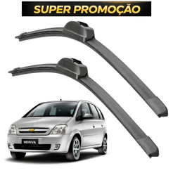 Par Palheta Limpador Parabrisa Gm Meriva 2002 2003 2004 2005 2006 2007 2008 2009 2010 2011 2012