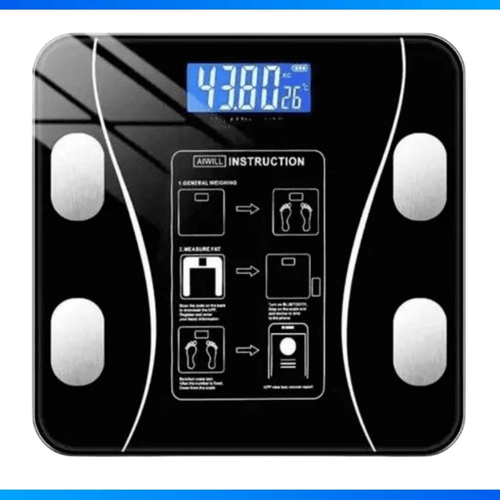 Balança Digital Medidora Corporal Bioimpedância até 180kg - PROMOÇÃO