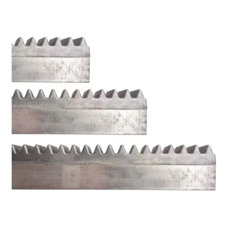 3m Barra Cremalheira Dentes Alumínio Divido 6 Pedaço 50 Cm Alumínio