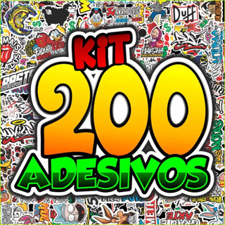 200 Adesivos Figurinhas para Bike Carro Moto Capacete - Frases Grau 244 Aranha - APROVA D'AGUA