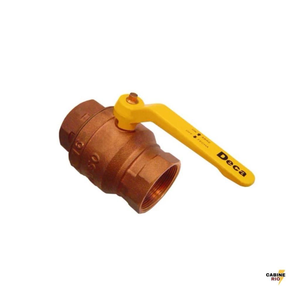 Registro Válvula Esfera Deca 1.1/2” 1552.B.112 – Segurança e Durabilidade