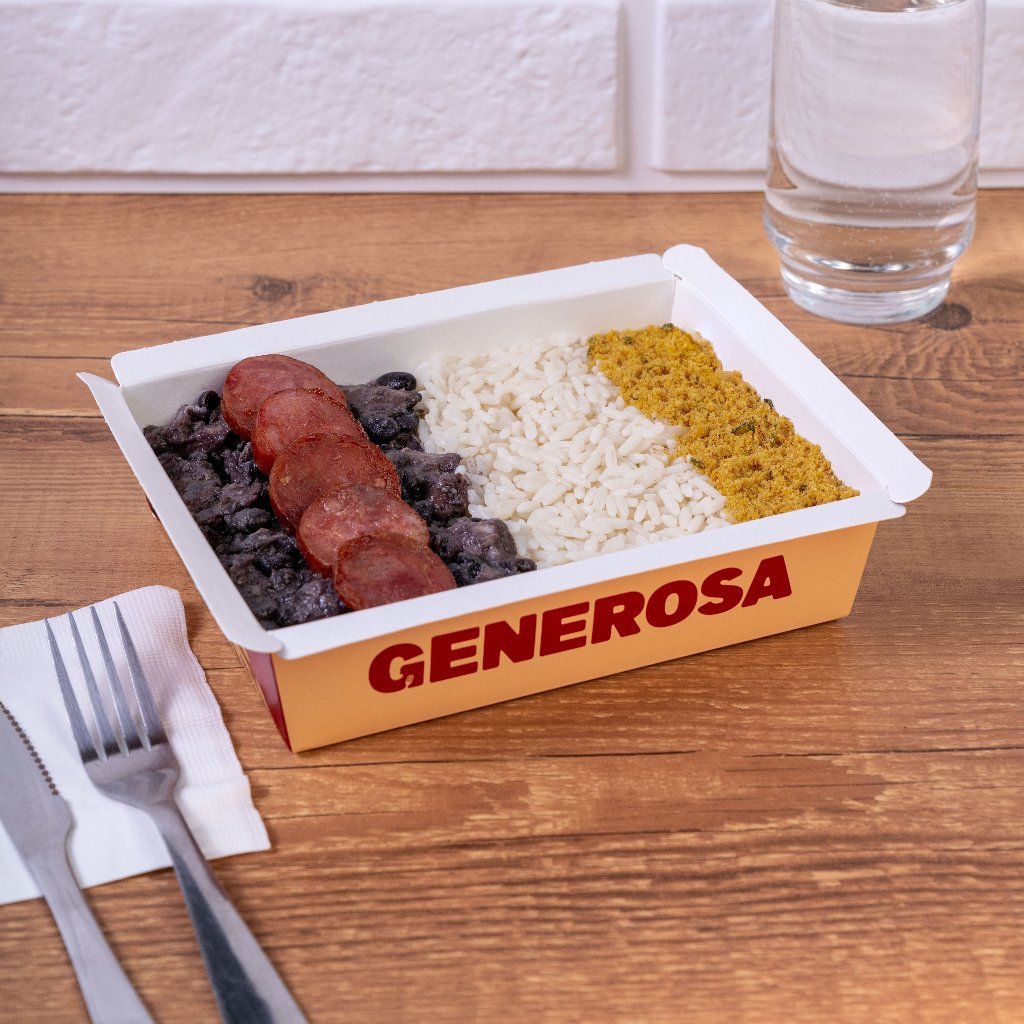 Marmita Generosa de Feijoada com Calabresa