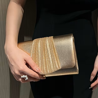 Bolsa Clutch Festa Dourada Prateada Feminina Metalizada com Corrente Casamento Formatura Balada em Oferta na Shopee