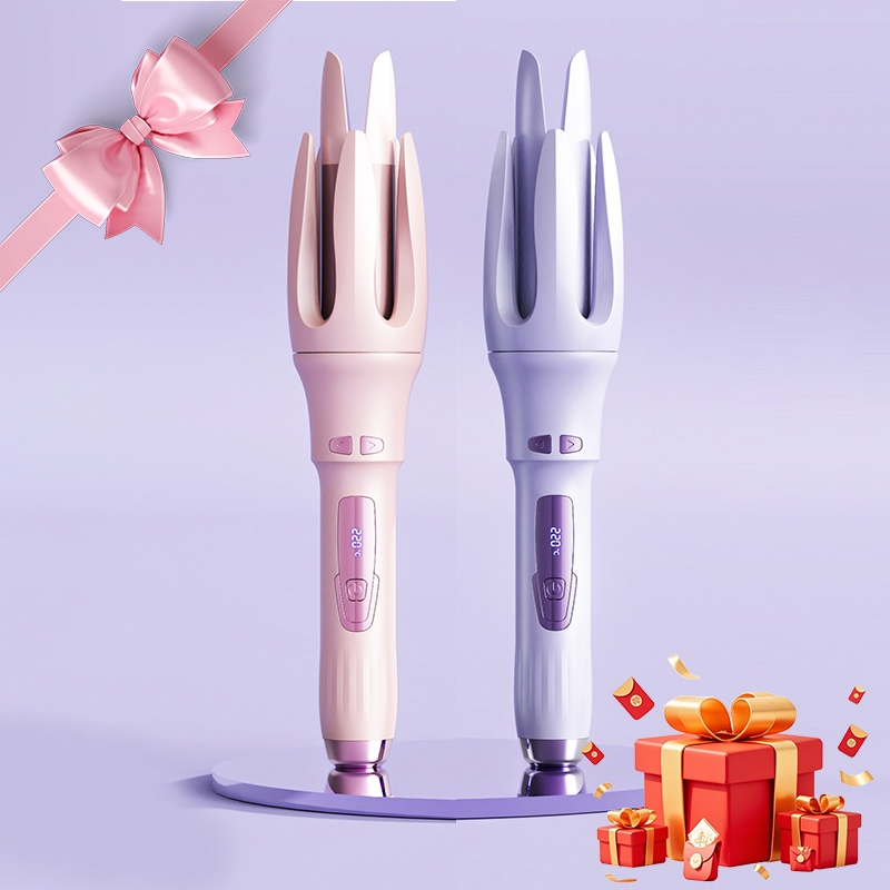 Modelador de Cachos Ferro Ondulação Automático Giratório 32mm Bivolt Aquecimento Rápido