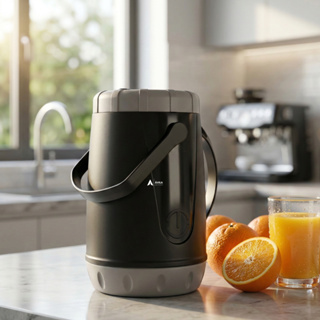 Garrafa Térmica 2,5 Litros Com Alças Jarra Galão Chá Café Suco Água Tererê Chimarrão Mate Unitermi Pávia em Oferta na Shopee