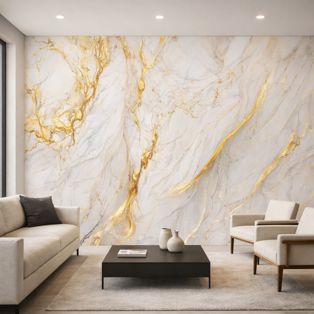 Papel de Parede Adesivo Mármore Luxo Lavável Fácil Aplicação Painel Completo em Oferta na Shopee