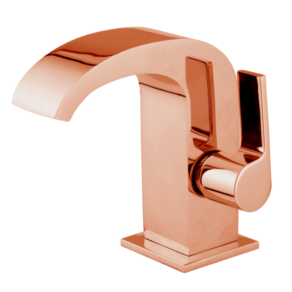 Torneira de Pia para Banheiro Cascata Rose Bica Baixa C74