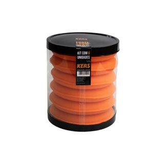Kit Kers Aplicador De Espuma Super Pro 6 Unidades Laranja em Oferta na Shopee