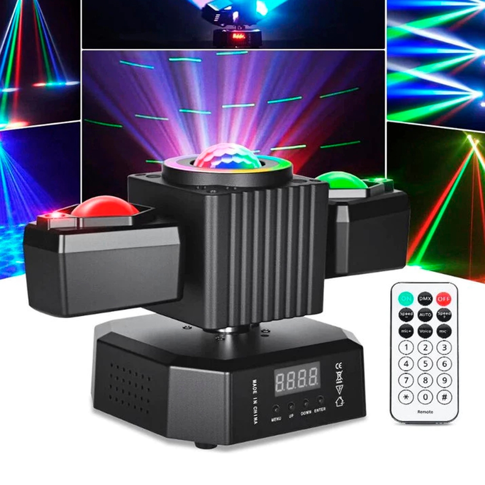 Moving Head Linha Completa Canhão de Luz 127v – Iluminação Mini ao Profissional P/ Festas