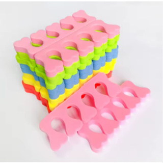 8 Unidades Separador de dedos Em Eva Manicure Pedicure em Oferta na Shopee