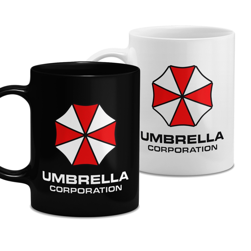 Caneca Personalizada Resident Evil Umbrella Leon Kennedy Jill Ada Wong Game - Presente Criativo