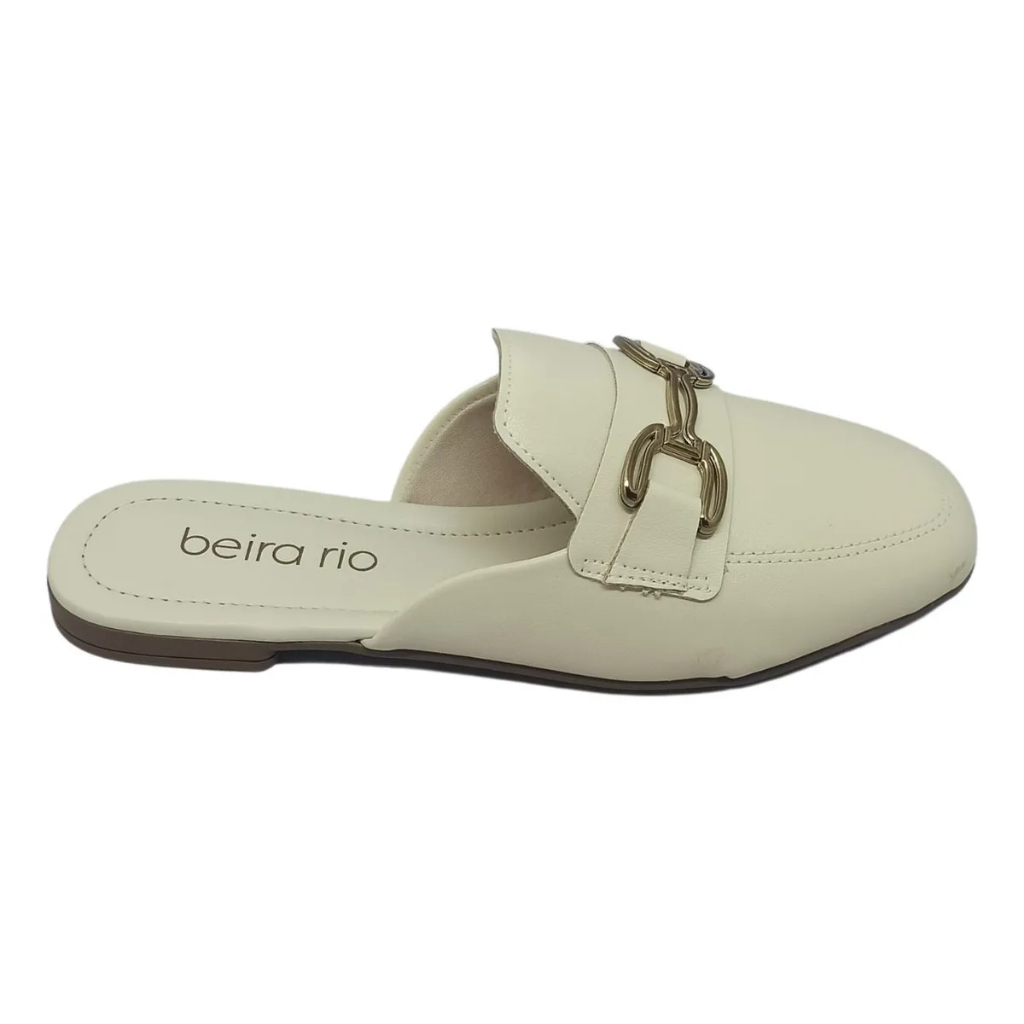 Sapato Mule Beira Rio Napa Turim - Verde